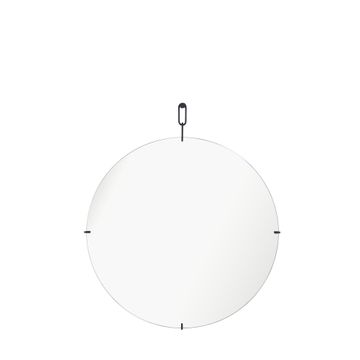 Inspire medal mirror black 50cm