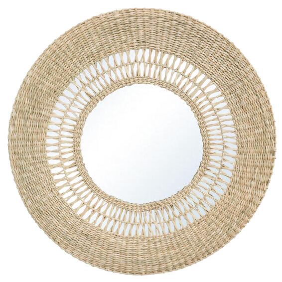 Inspire  sisal sun mirror natural 57cm