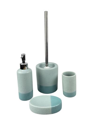  Toilet brush holder Multi Hued Aqua