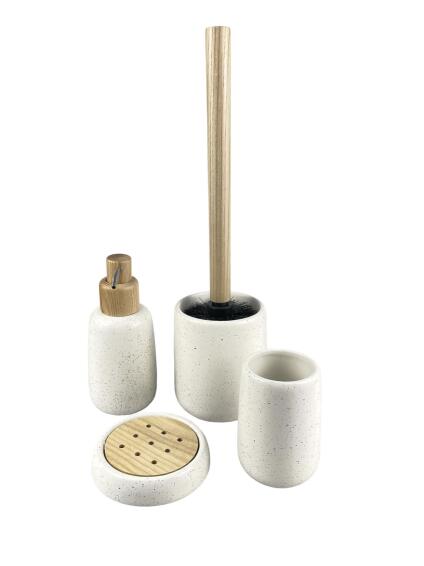 Toilet brush holder Lux Cream