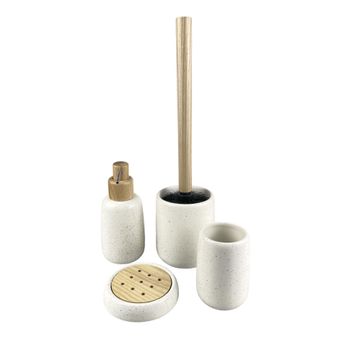 Toilet brush holder Lux Cream