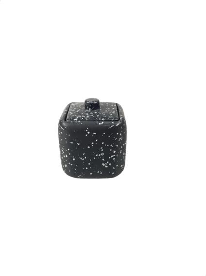  Cotton box Speckle Black