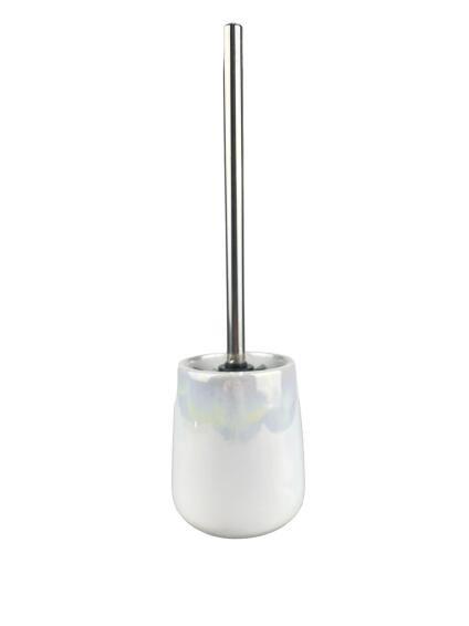 Toilet brush holder iridescent