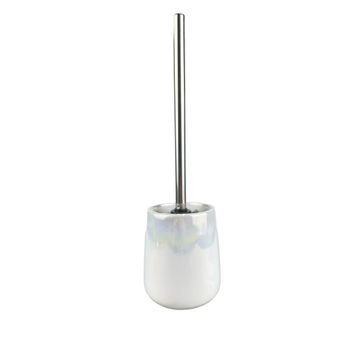 Toilet brush holder iridescent