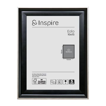 Inspire eolo frame black 10x15cm