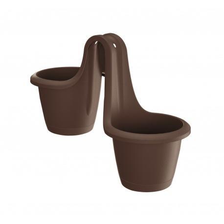 Pot Plastic Pot Respana Twins PROSPERPLAST 20cm