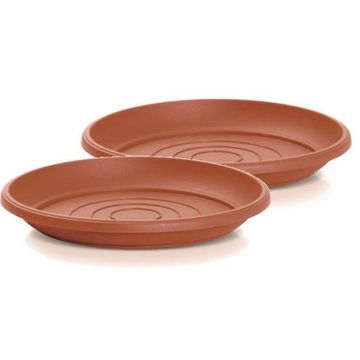 Saucer, Plastic Drip Tray, Terracotta, PROSPERPLAST, 29cm