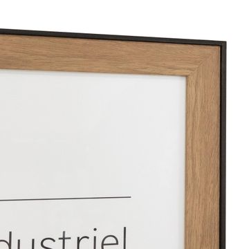 Inspire industriel frame walnut 24x30cm