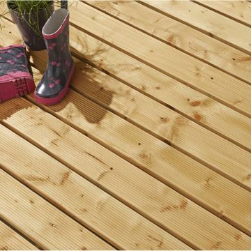 WOOD DECKING BOARD 2.7cmX12cmX400cm