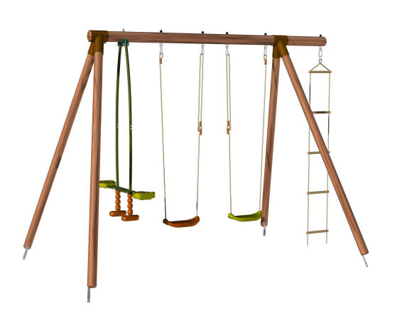 Soulet Gabin Swing Set 318cmx189cmx222cm