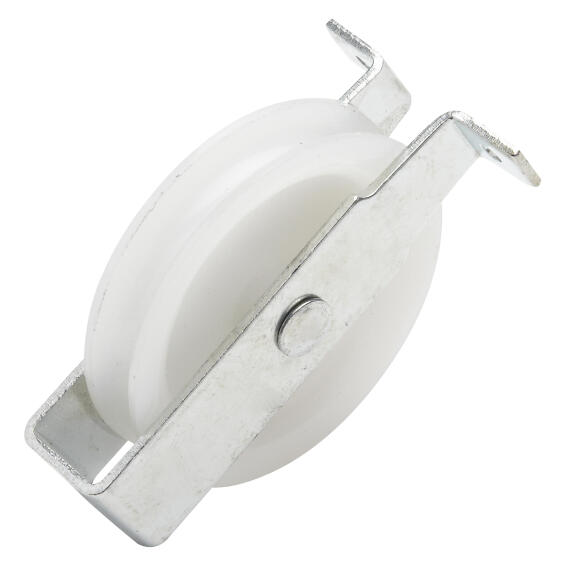 Bracket fork pulley pa wheel 60mm 40kg for 8mm cord standers