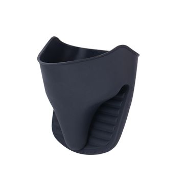 Delinia Silicone Potholder Black W11.1 X D11.4 X D7.9Cm
