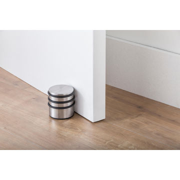 Door Stop Round Stainless Steel 1.1kg