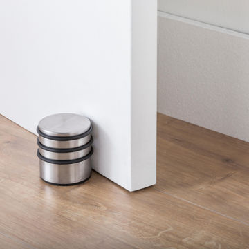 Door Stop Round Stainless Steel 1.1kg