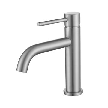 Basin Mixer Tap Bijiou Stylet Satin Nickel