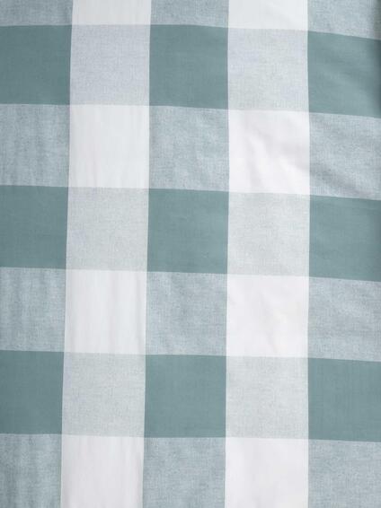 ALEC DUCK EGG DUVET COV THREE QUARTER