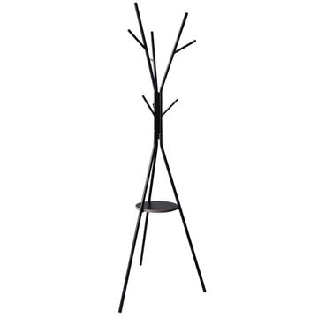 Spaceo arbo freestanding coat rack black
