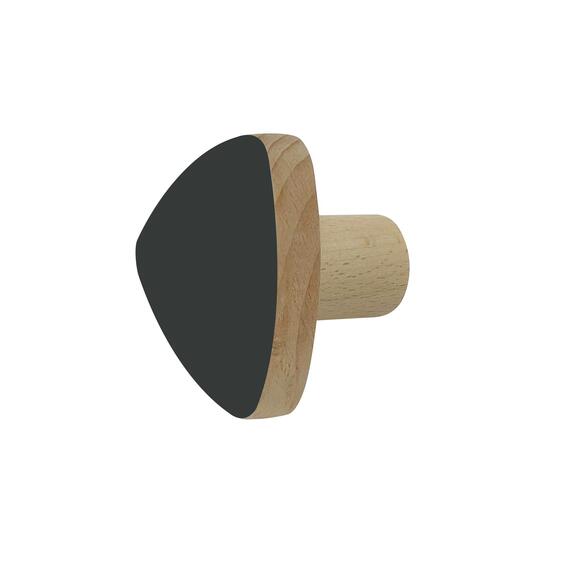 Spaceo smile triangle hook black h63mxd61mmxw47mm