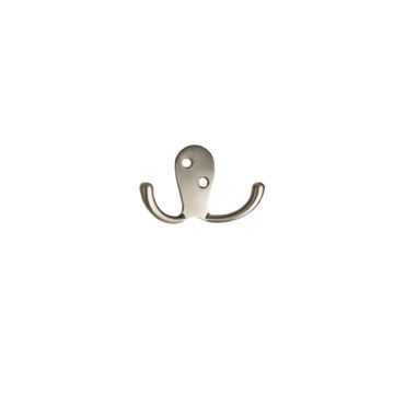 Spaceo double octopus hook nickel h46mmxd71mmxw23.5mm