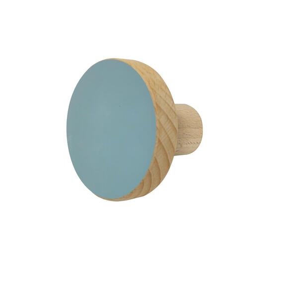 Spaceo round hook aqua h60mmxd47mmxw60mm