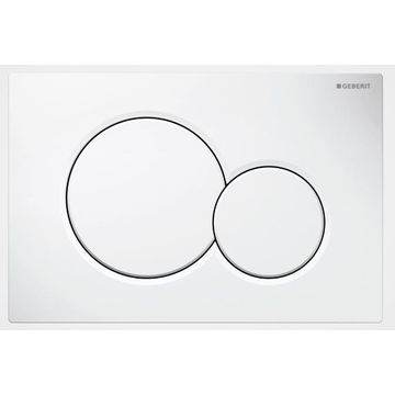 Actuator Plate Sigma1 White Dual Flush GEBERIT