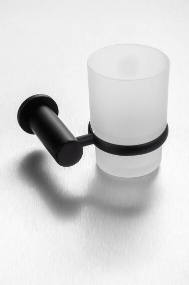  Tumbler Holder GIO Demola Black W20cmXD5cmXH5cm
