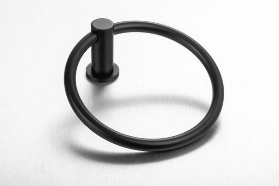 Towel Ring GIO Demola Black W25cmXD25cmXH5cm