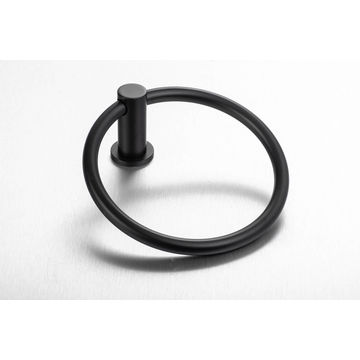 Towel Ring GIO Demola Black W25cmXD25cmXH5cm
