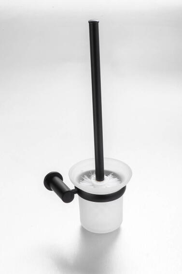 Gio demola toilet brush holder black w50cmxd15cmxh15cm