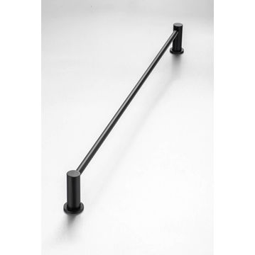 Towel Rail Single GIO Demola Black 76cm