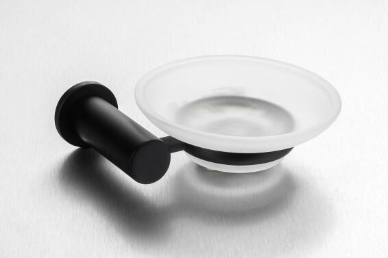 Soap Dish GIO Demola Black W8cmXD8cmXH5cm