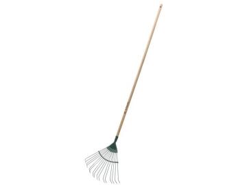 wide lawn rake