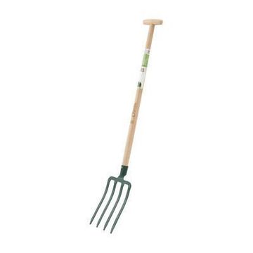 Geolia digging fork wood t hdl 90 cm