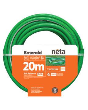  Hose Pipe Emerald Garden NETA 18mm (¾") 20m