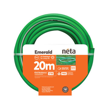  Hose Pipe Emerald Garden NETA 18mm (¾") 20m