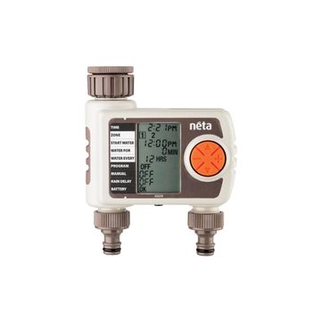 Neta electronic tap water timer 2 zones