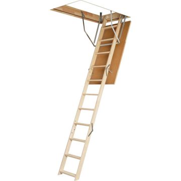 Loft ladder for ceiling including trap door W600mm x L1200mm x H2800mm