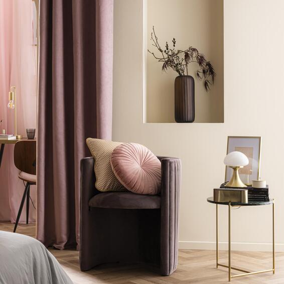Inspire brushed brass bedside lamp
