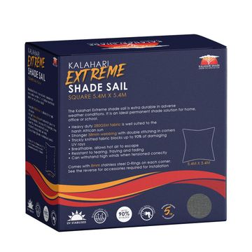 KALAHARI EXTREME 5.4M SQUARE GRAPHITE