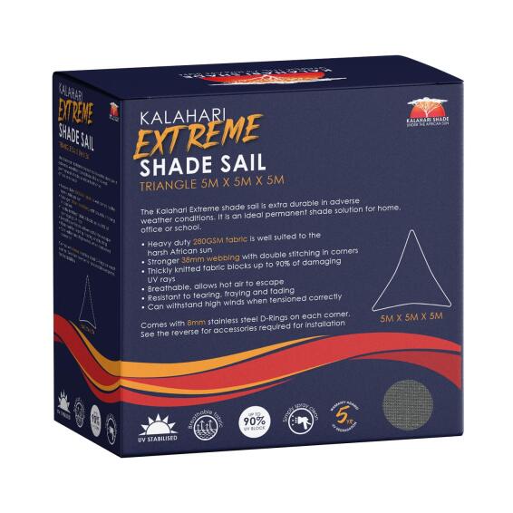 KALAHARI EXTREME 5M TRIANGLE GRAPHITE