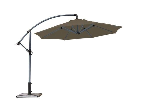 Umbrella Excentre Zodiac Diameter 3,5 m Grey