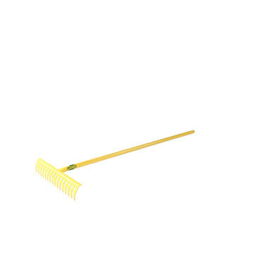 Rake, Metal Garden Rake, 16 Tooth, LASHER