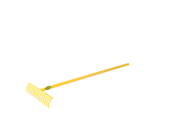 Rake, Metal Garden Rake, 14 Tooth, LASHER