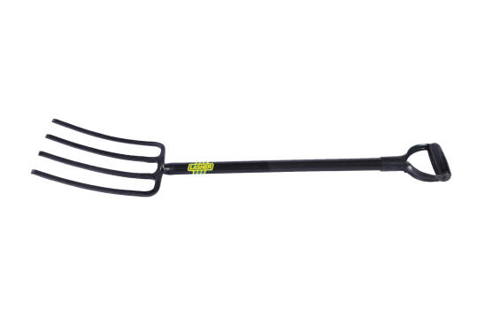 Fork, 4 Prong Digging Fork, Steel, LASHER