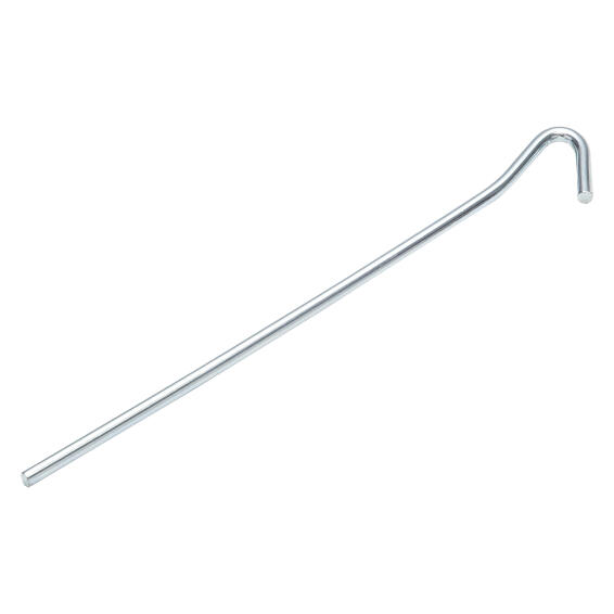Camping tent reinforced wire peg galvanised steel 4x180mm 10pc standers