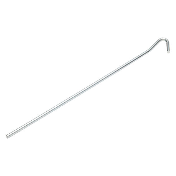 Camping tent reinforced wire peg galvanised steel 4x240mm 6pc standers
