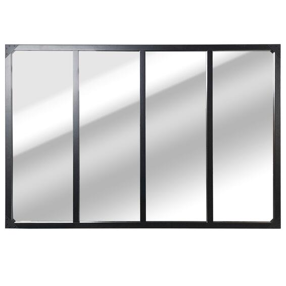 Inspire  loggia mirror black 120x80cm