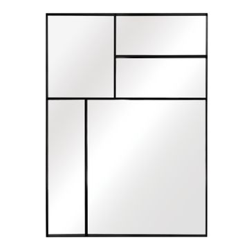 Inspire  drian mirror black 115x85cm