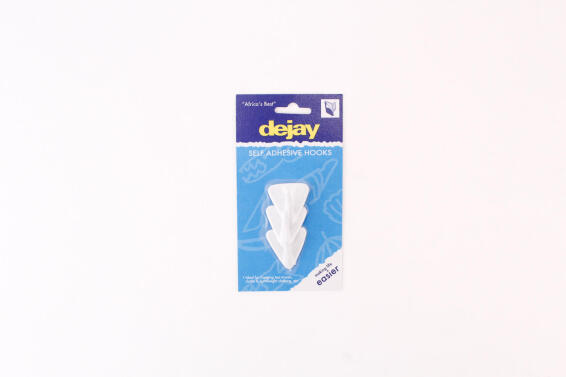 Dejay Self Adhesive Hooks Plastic 