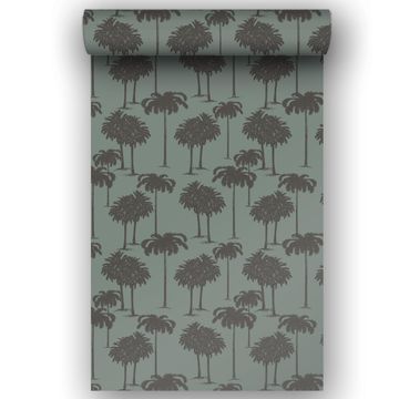 Wall paper explorer palm green 0.53x10.05m inspire
